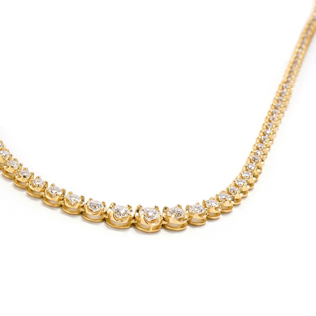 Riviera Round Dourada — 3.6 ct