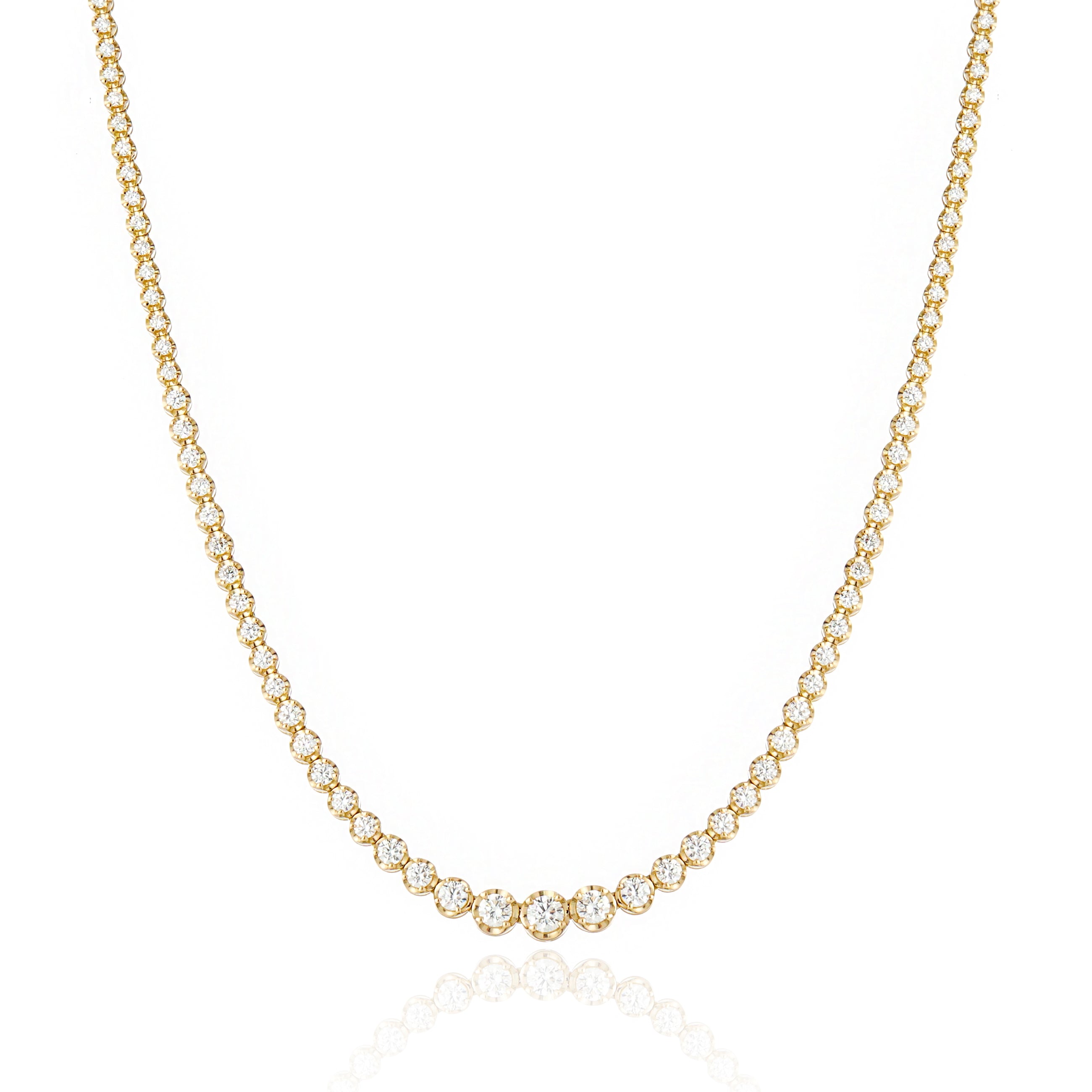 Riviera Round Dourada — 3.6 ct