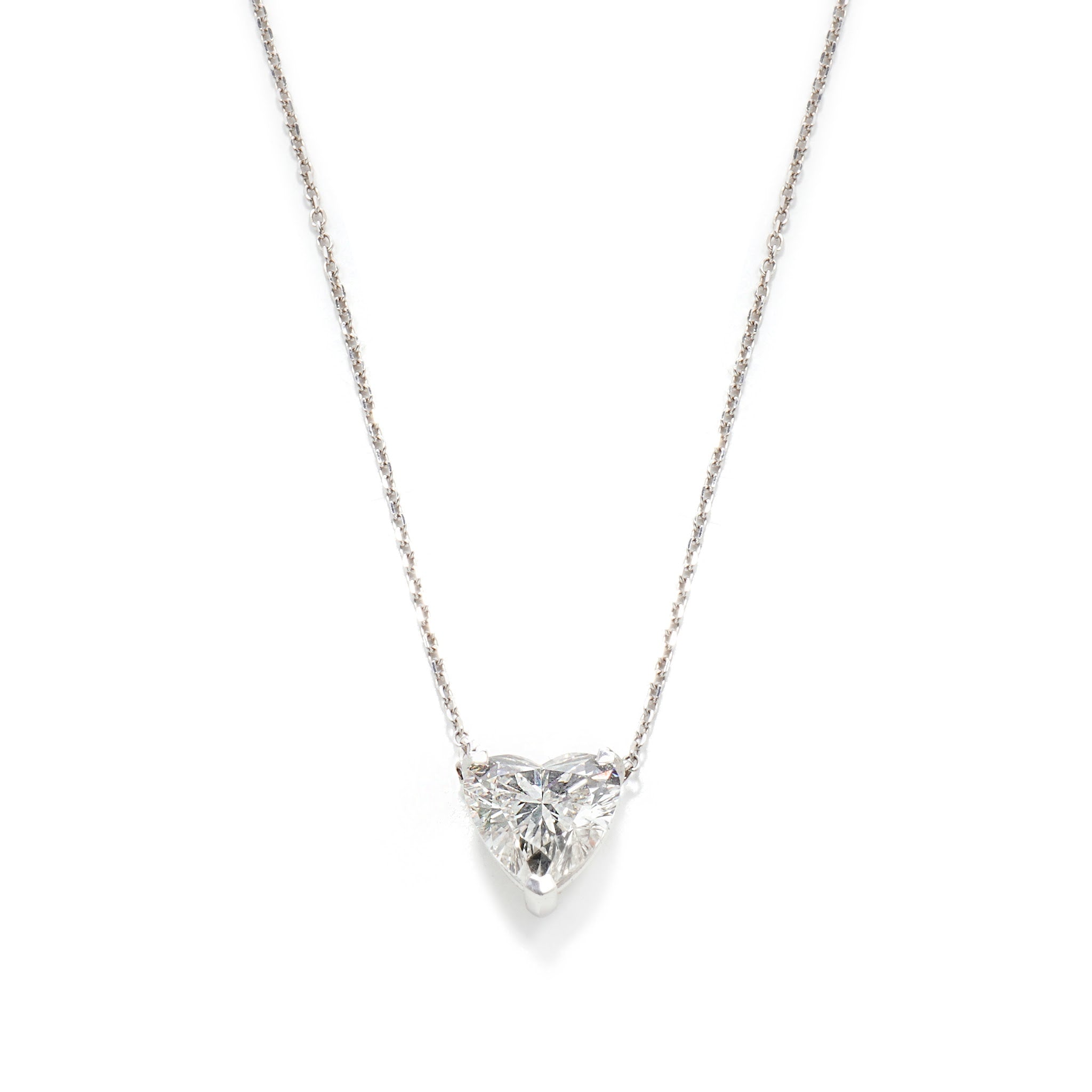 Colar Pingente Coracao — 1.43 ct