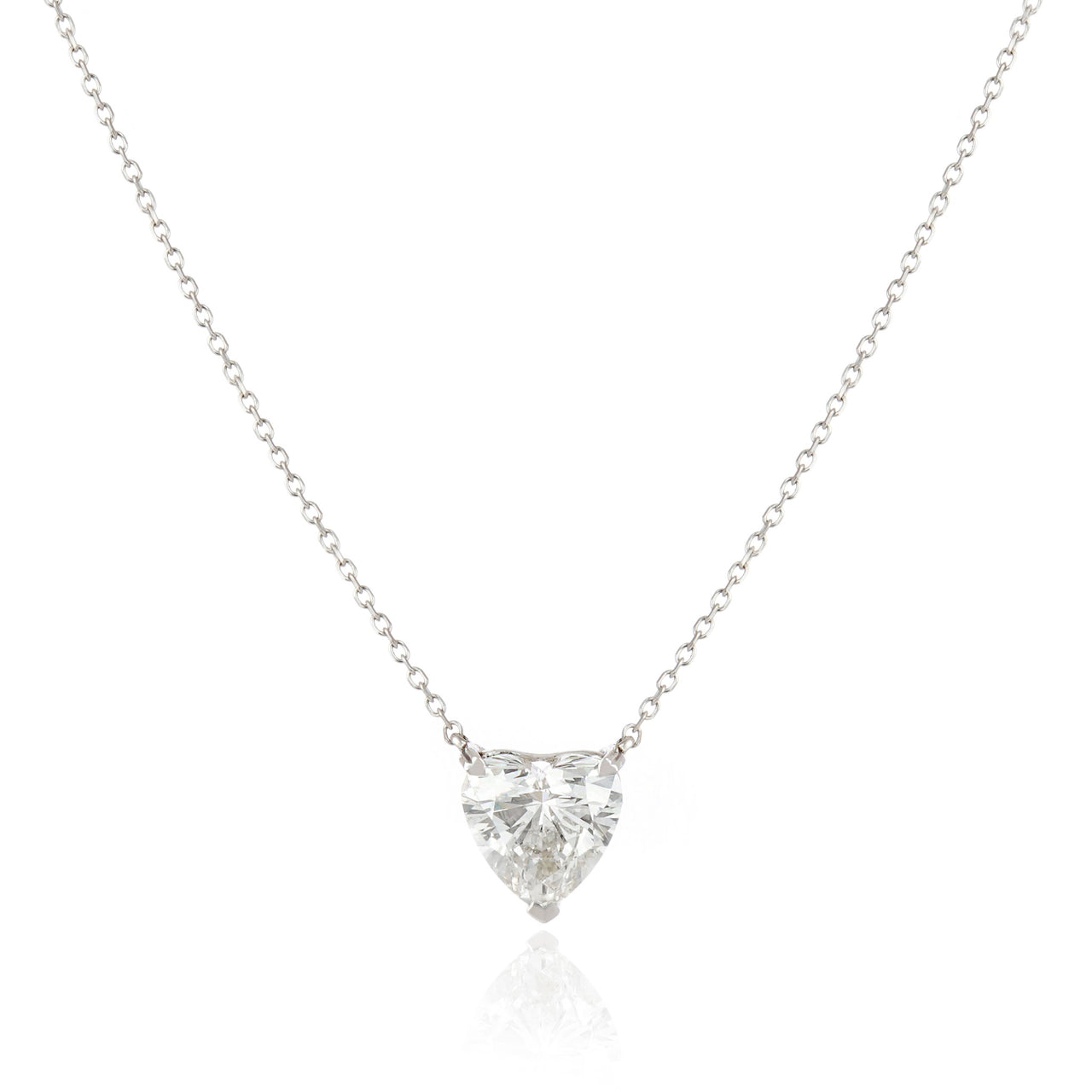 Colar Pingente Pingente coracao — 2.01 ct