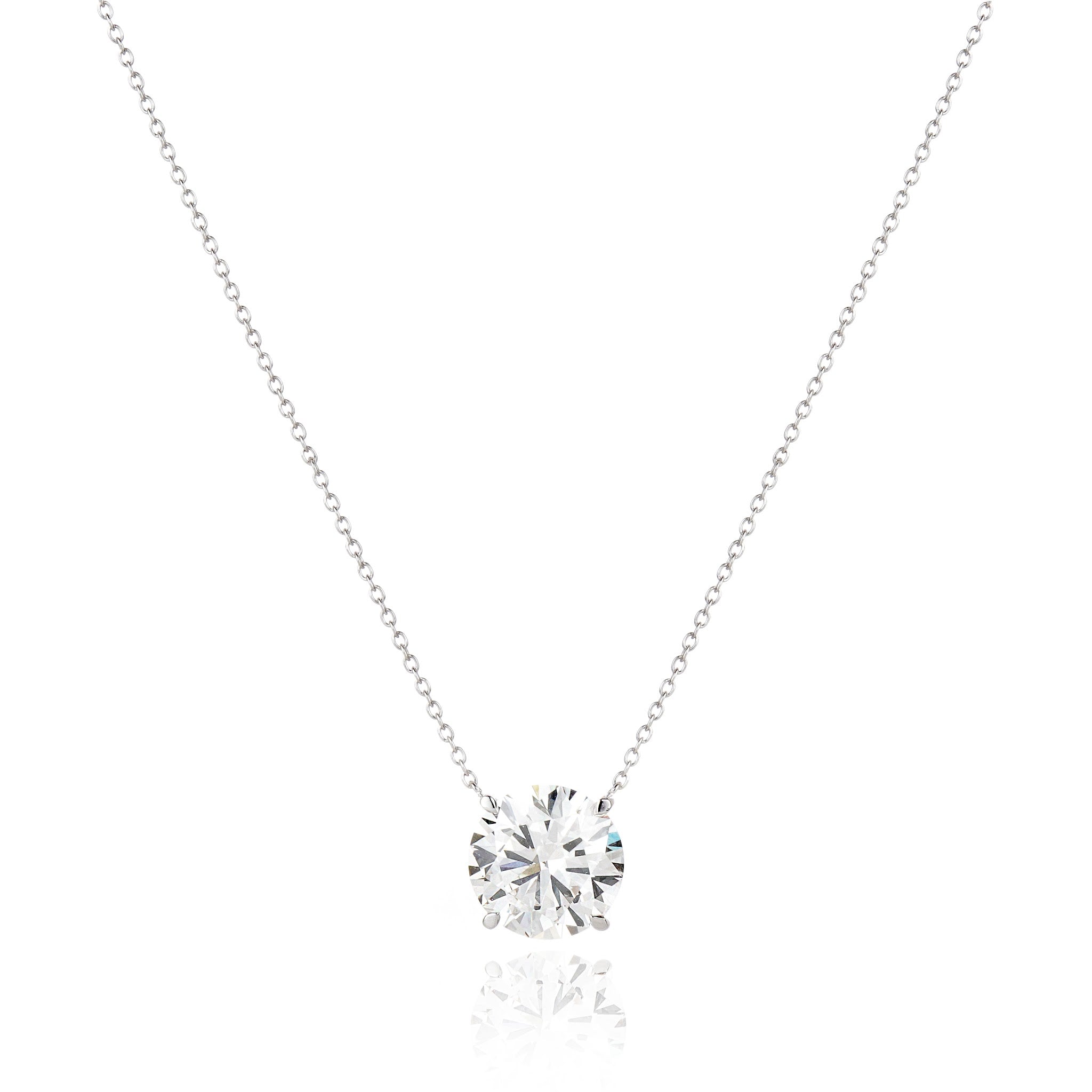 Colar Pingente Redondo — 7.14 ct