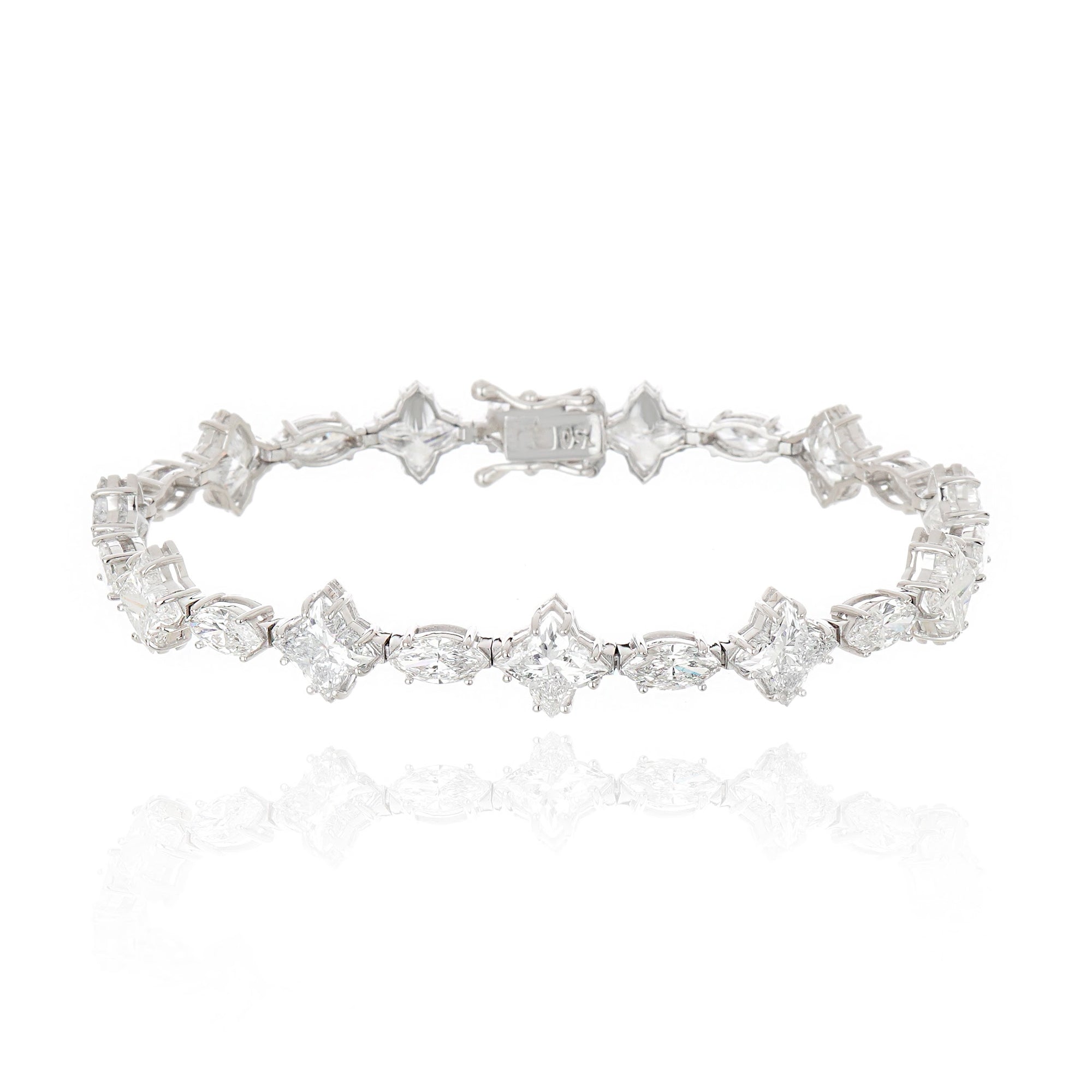 Pulseira Lv/Marquise — 14.30 ct