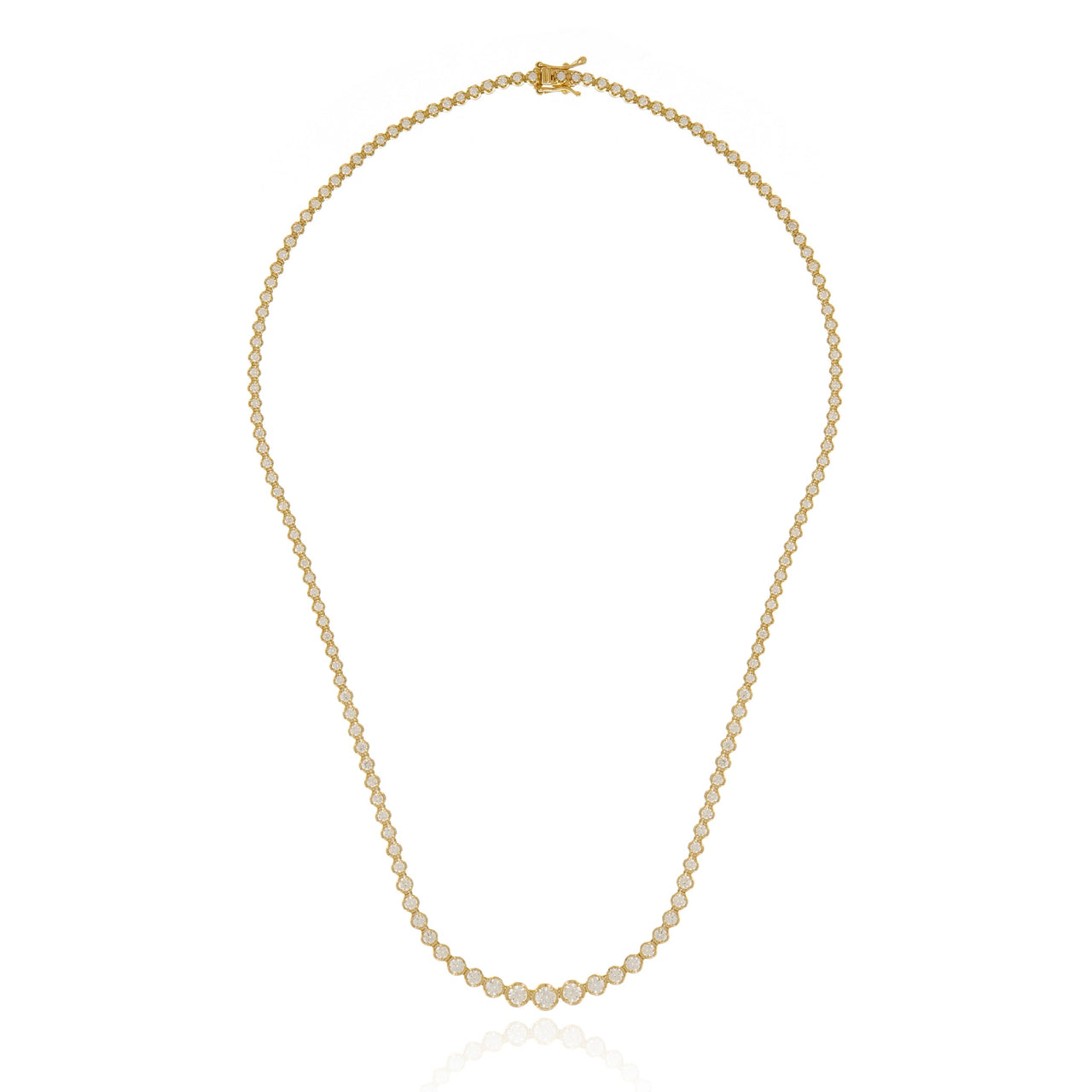 Riviera Round Dourada — 3.6 ct