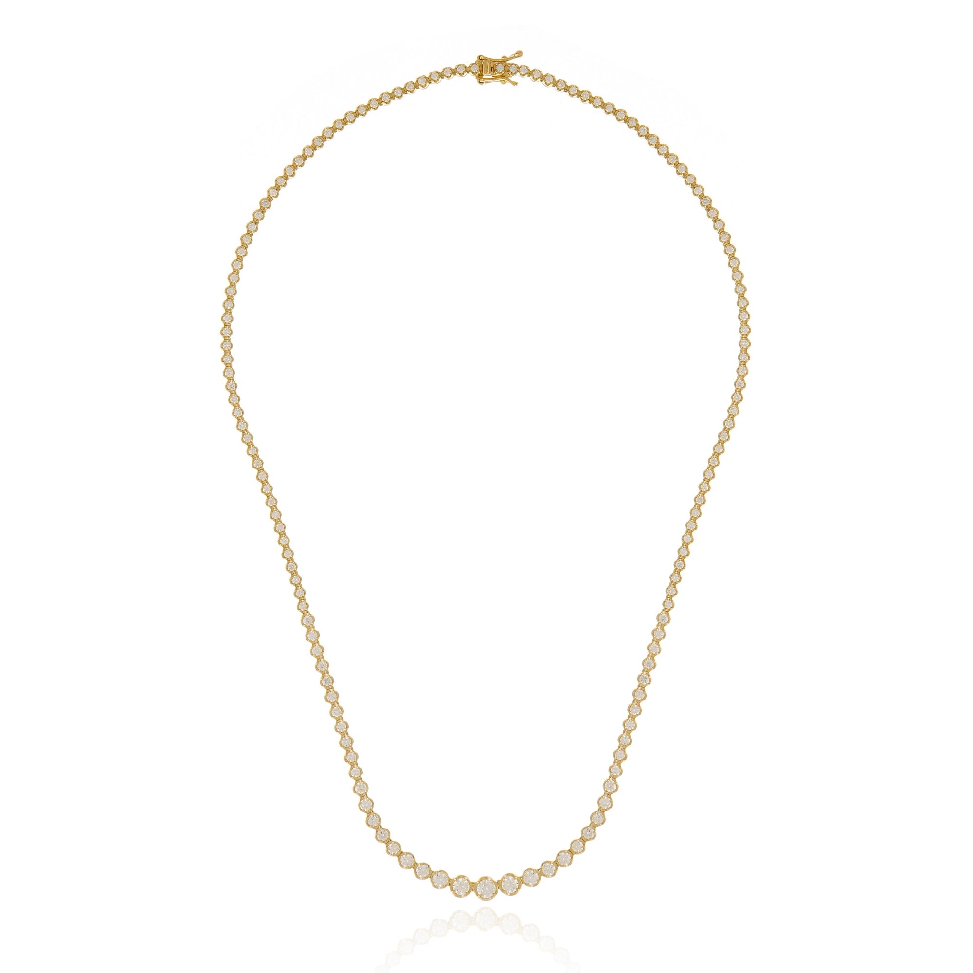 Riviera Round Dourada — 3.6 ct