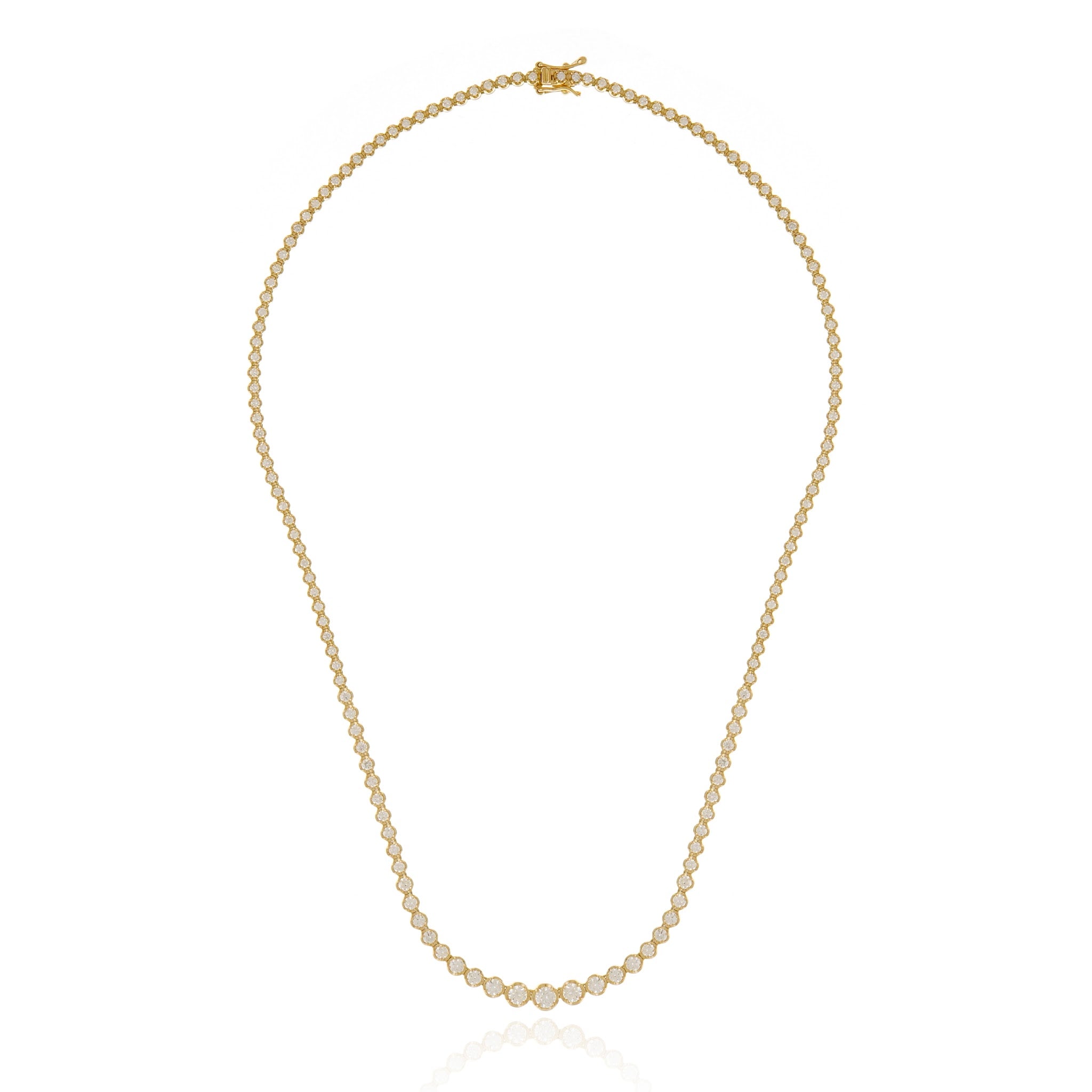 Riviera Round Dourada — 3.6 ct