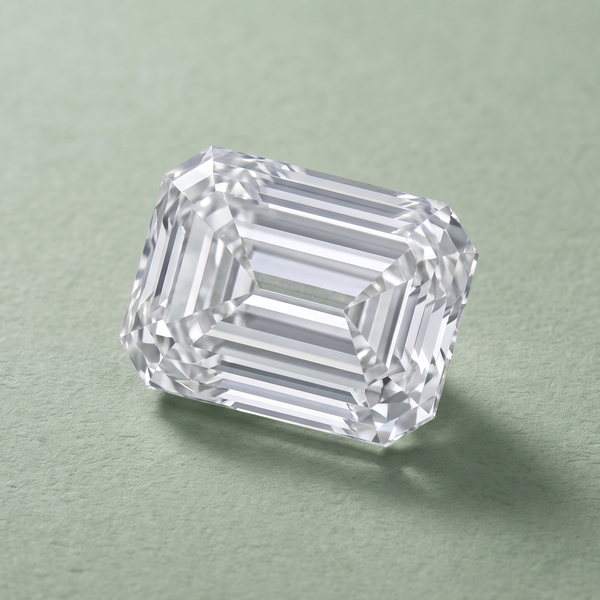 Diamante solto de lapidação Emerald