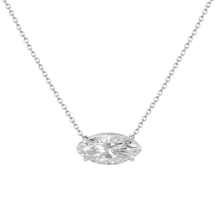 Colar Pingente Marquise